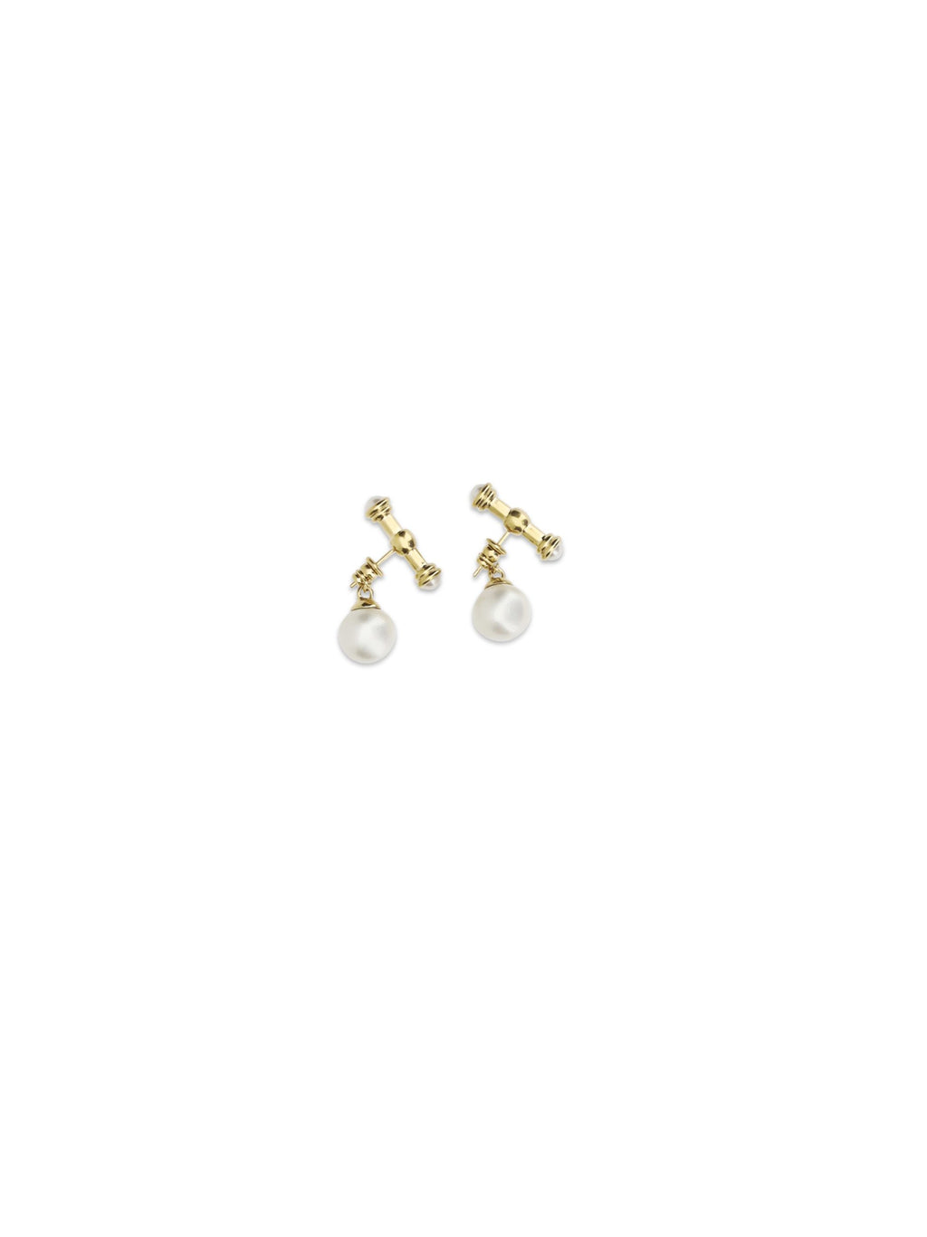 Chloé Gold Metal Earrings