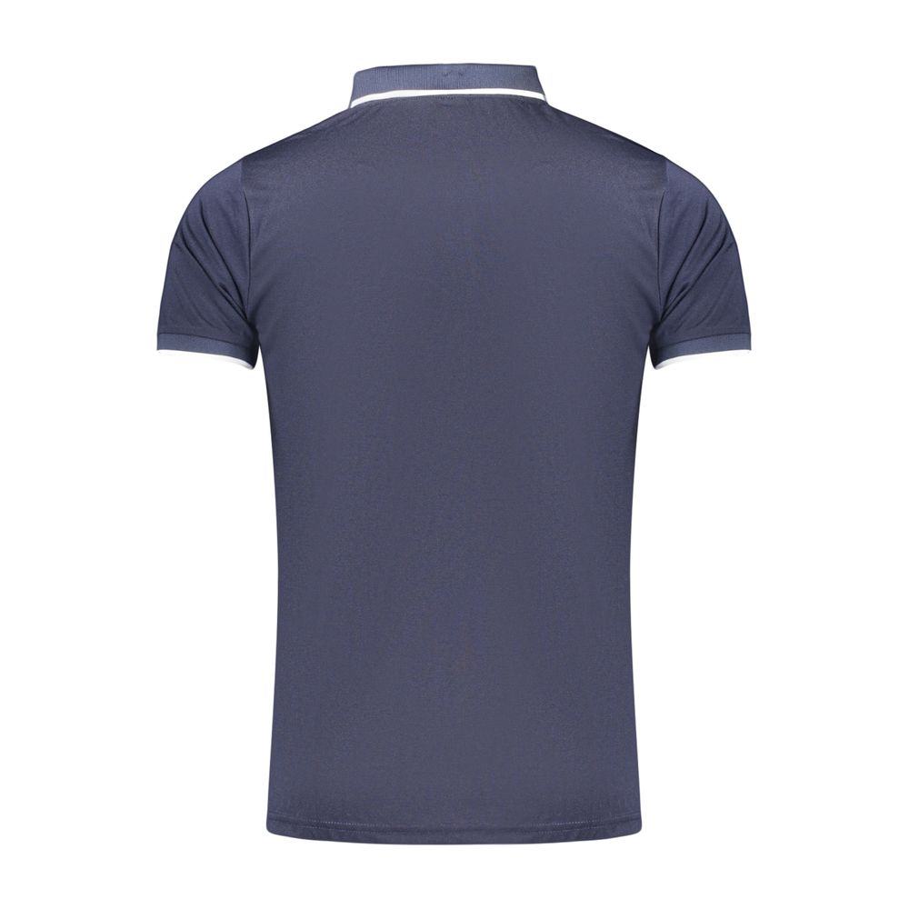 Lotto Blue Polyester Men's Polo Shirt