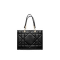 Dior Black Leather Tote Bag