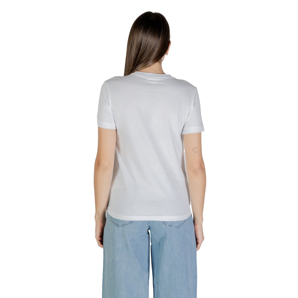 Calvin Klein Jeans White Cotton T-Shirt