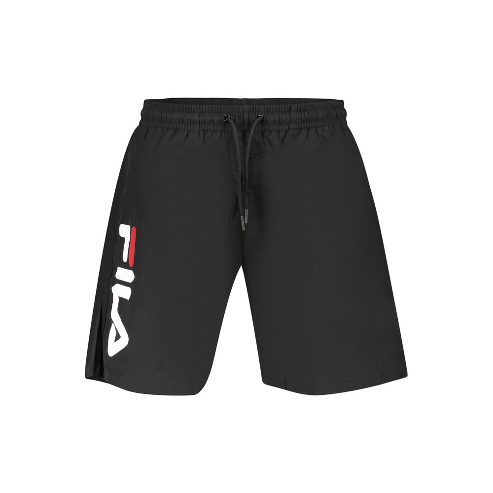 Fila Black Polyester Men's Swimwear