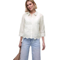 Street One White Cotton Blouse
