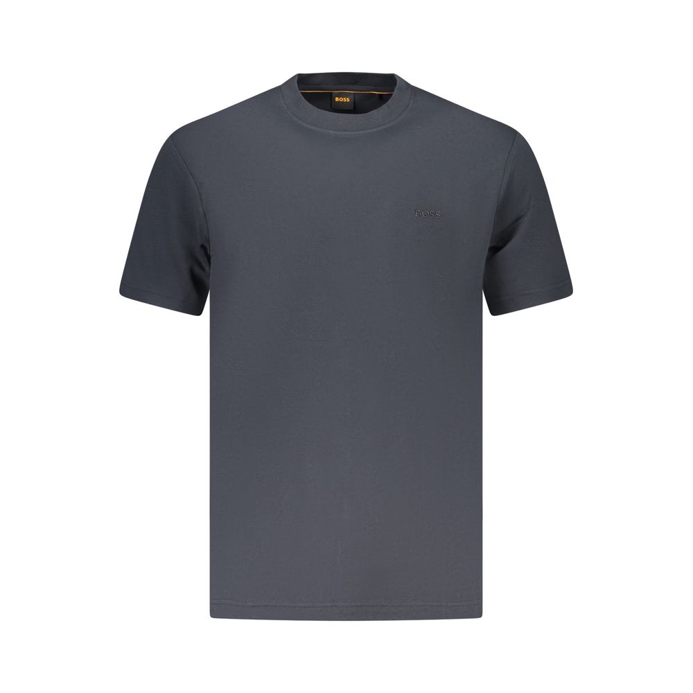 Hugo Boss Blue Cotton Men's Tshirt