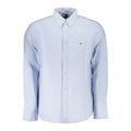 Tommy Hilfiger Azzurro Cotton Men's Shirt