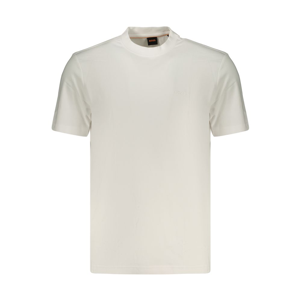 Hugo Boss White Cotton Men's T-Shirt