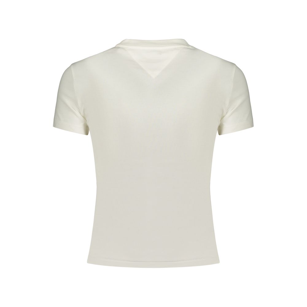 Tommy Hilfiger Bianco Cotton Women's T-Shirt