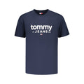 Tommy Hilfiger Blue Cotton Men's T-Shirt