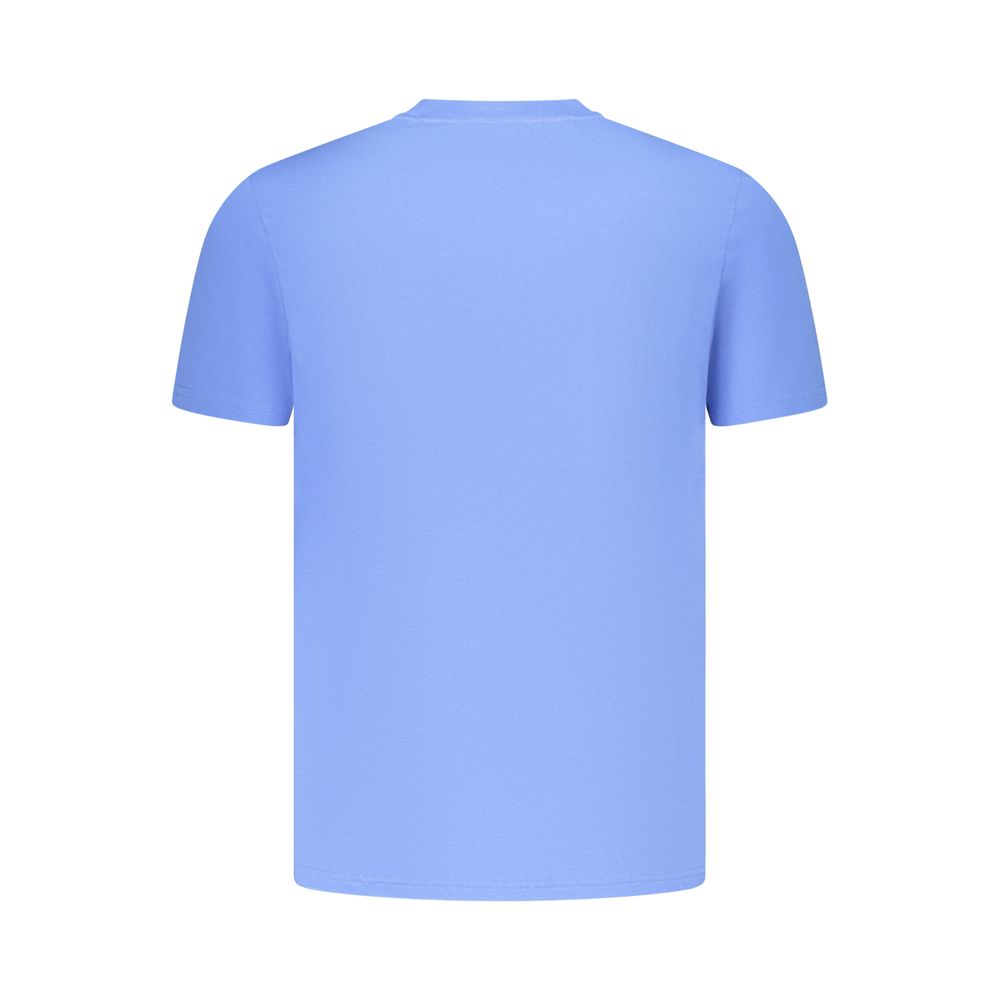 Tommy Hilfiger Azzurro Cotton Uomo T-Shirt