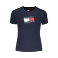 Tommy Hilfiger Blue Cotton Women's T-Shirt