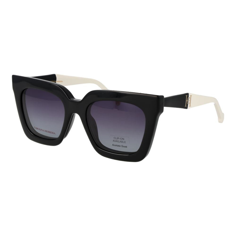 Carolina Herrera Black Acetate Glasses (Frames)