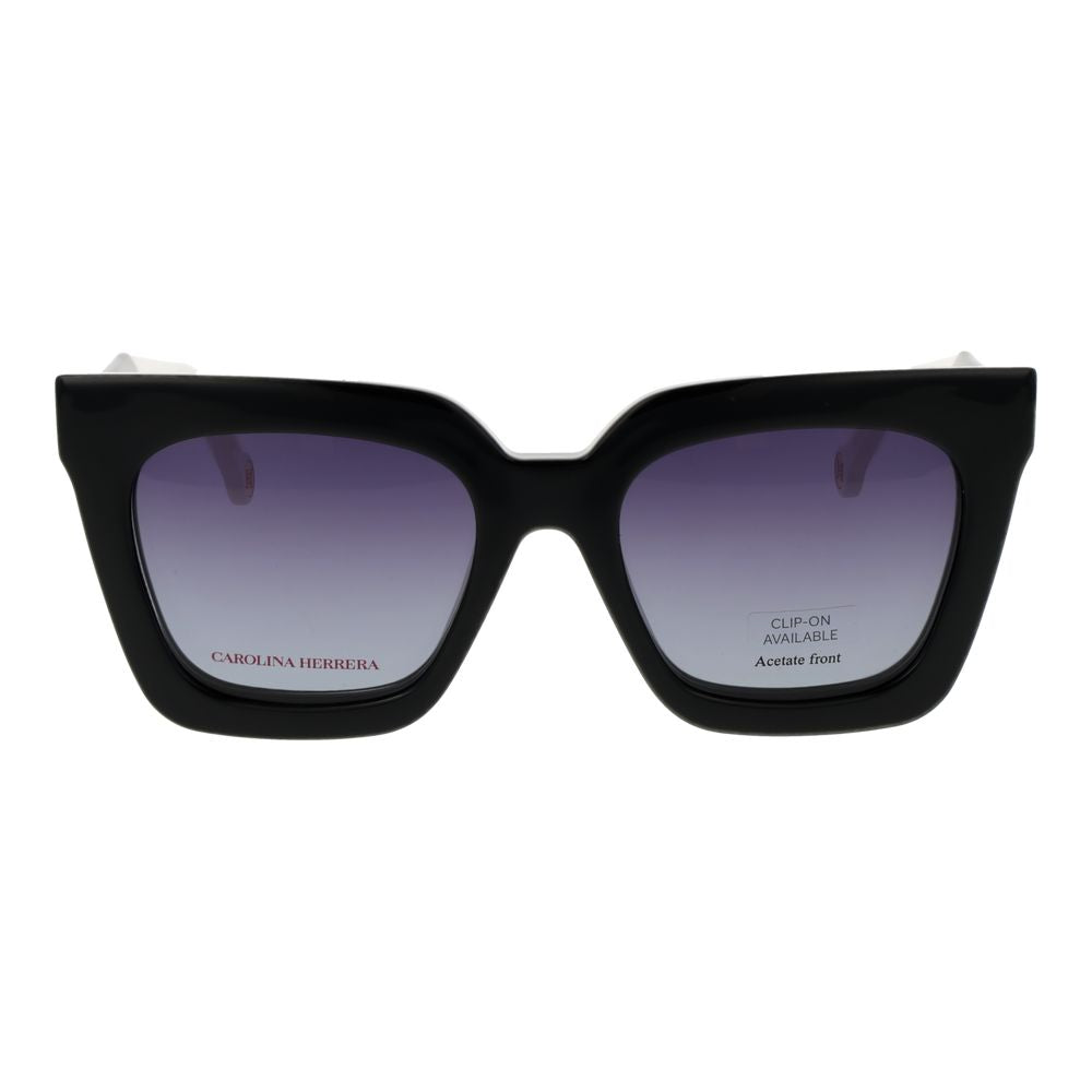 Carolina Herrera Black Acetate Glasses (Frames)