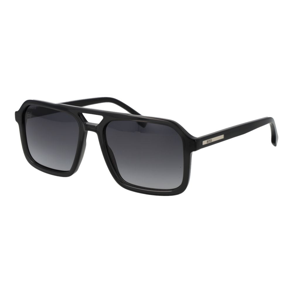 Hugo Boss Gray Acetate Sunglasses