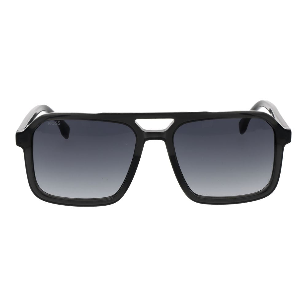 Hugo Boss Gray Acetate Sunglasses