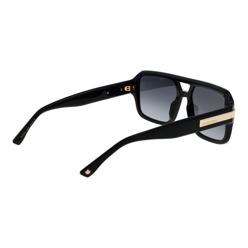 Dsquared² Black Acetate Sunglasses