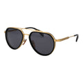 David Beckham Black Metal Sunglasses