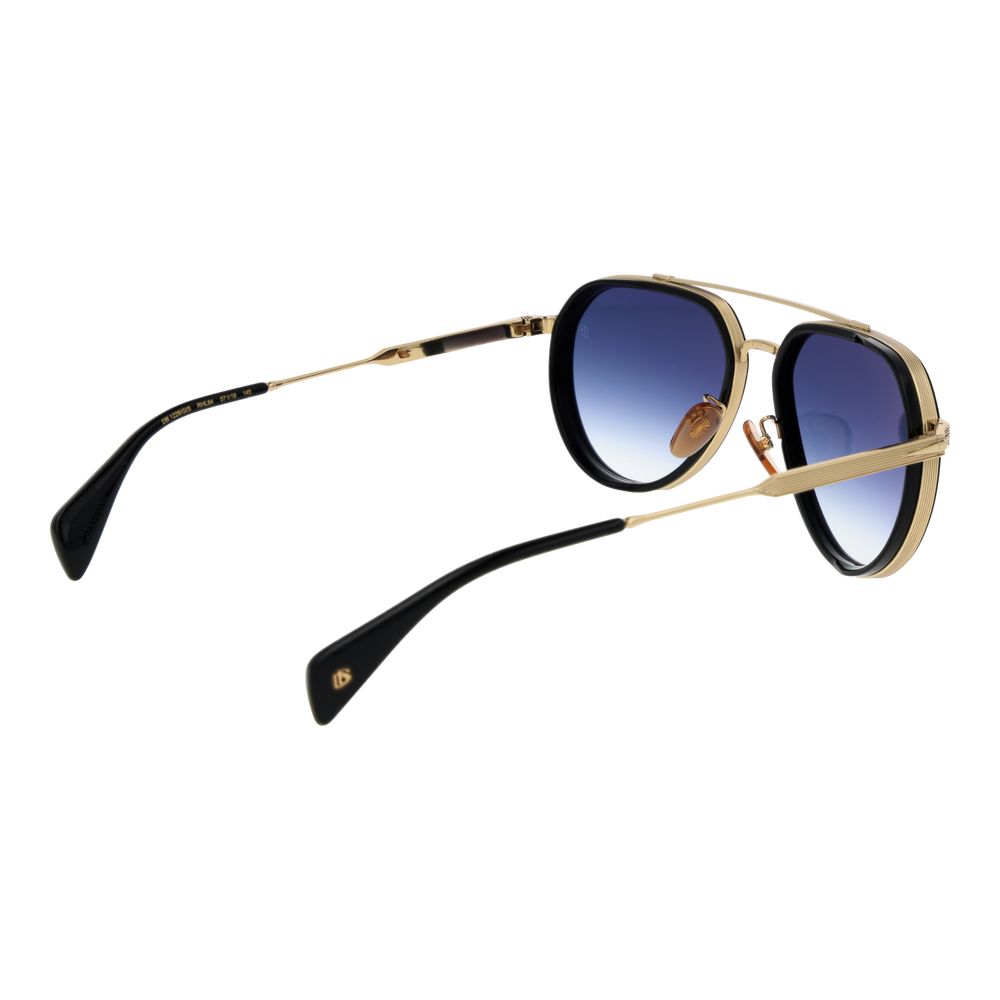 David Beckham Black Metal Sunglasses
