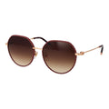 Furla Rose Gold Metal Sunglasses