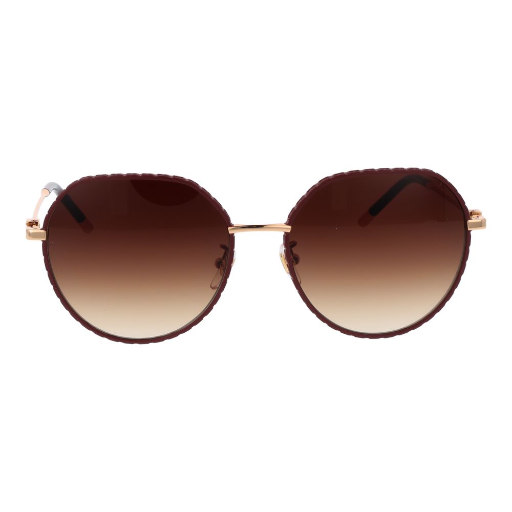 Furla Rose Gold Metal Sunglasses