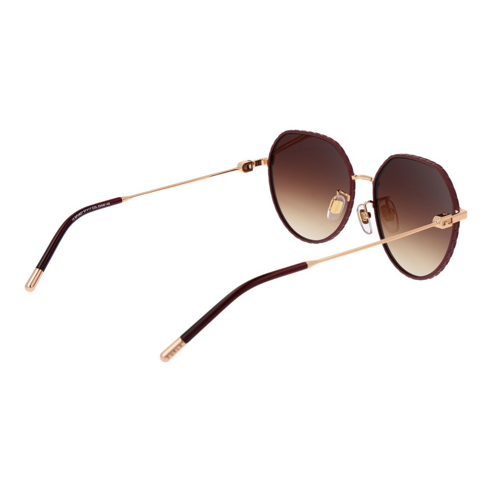 Furla Rose Gold Metal Sunglasses
