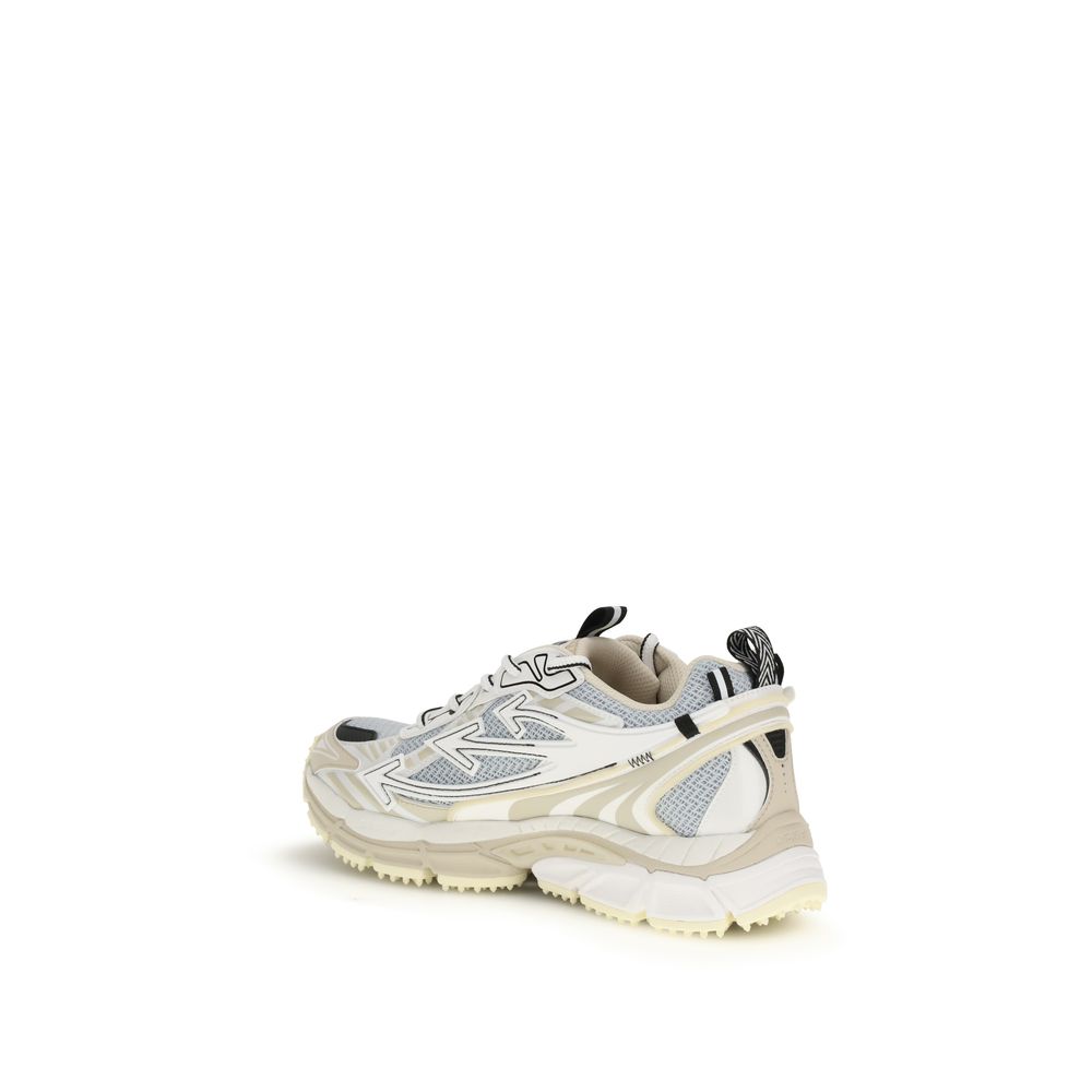 Off-White Multicolor Polyethylene Athletic Sneakers