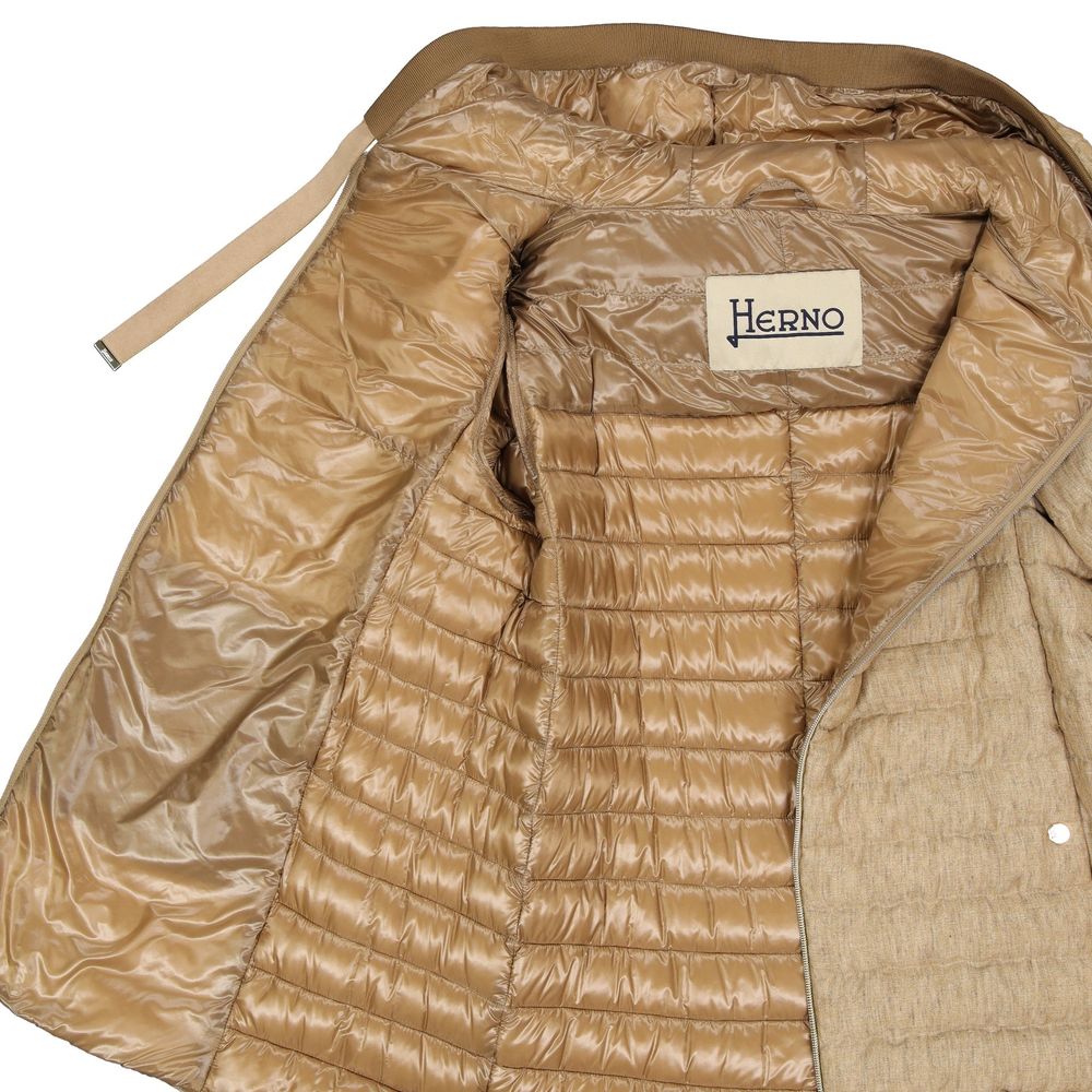 Herno Brown Polyester Clothing