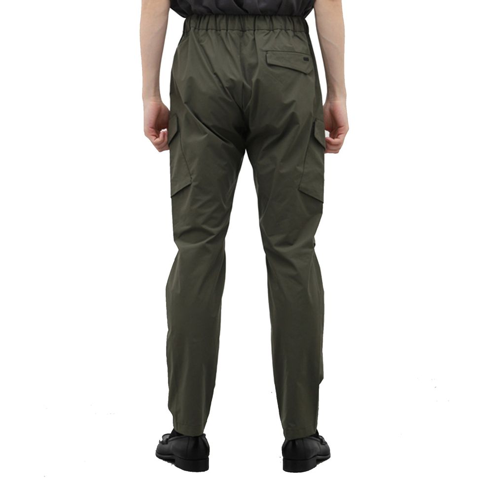 Herno Bicolor Polyester Cargo Pants