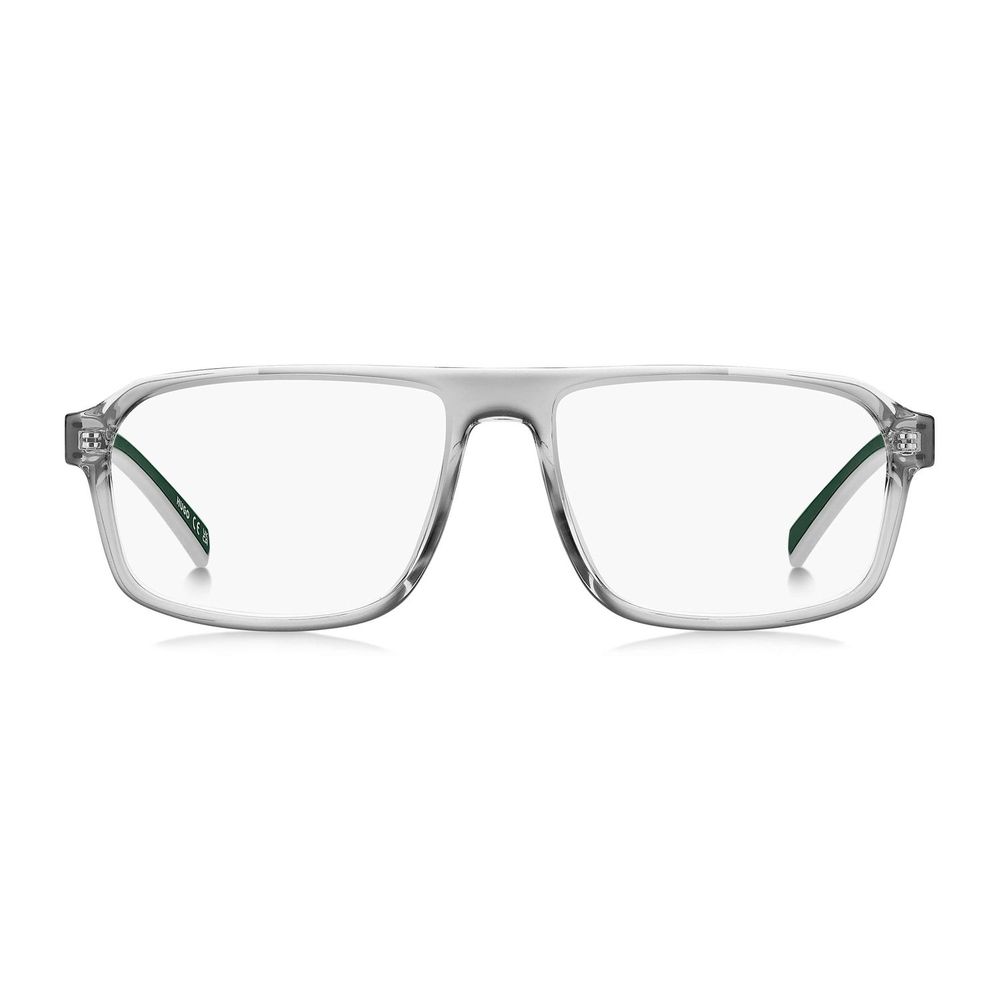 Hugo Boss Gray Cellulose Propionate Glasses (Frames)