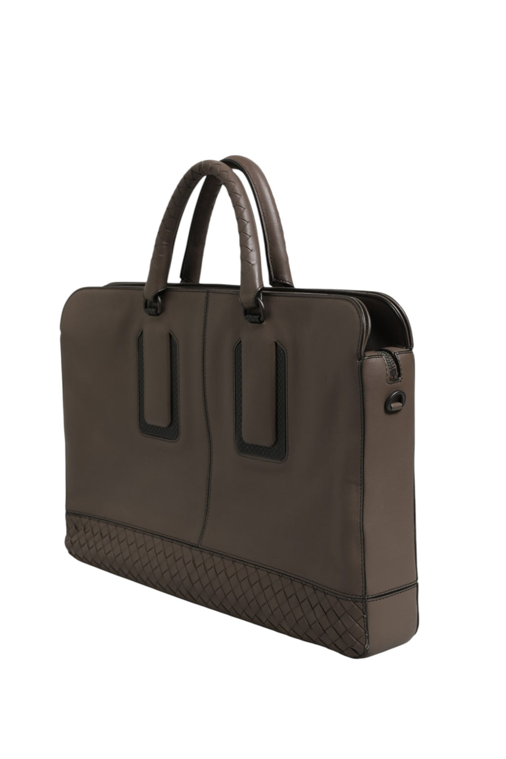 Bottega Veneta Getaway Intrecciato Leather Briefcase