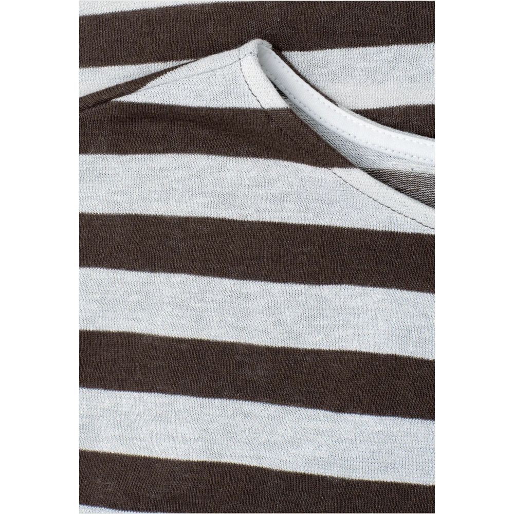 Street One Brown Polyester T-Shirt