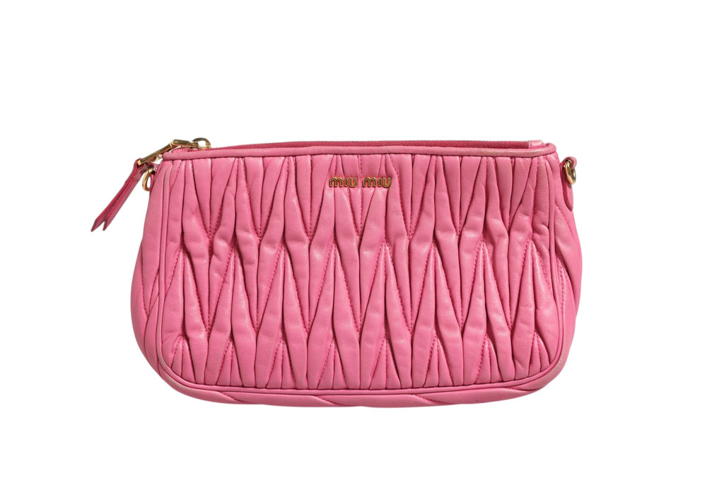 Miu Miu Matelassé Leather Shoulder Bag