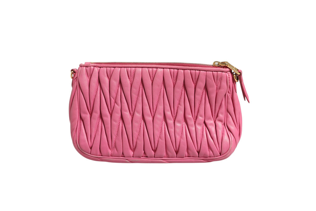 Miu Miu Matelassé Leather Shoulder Bag