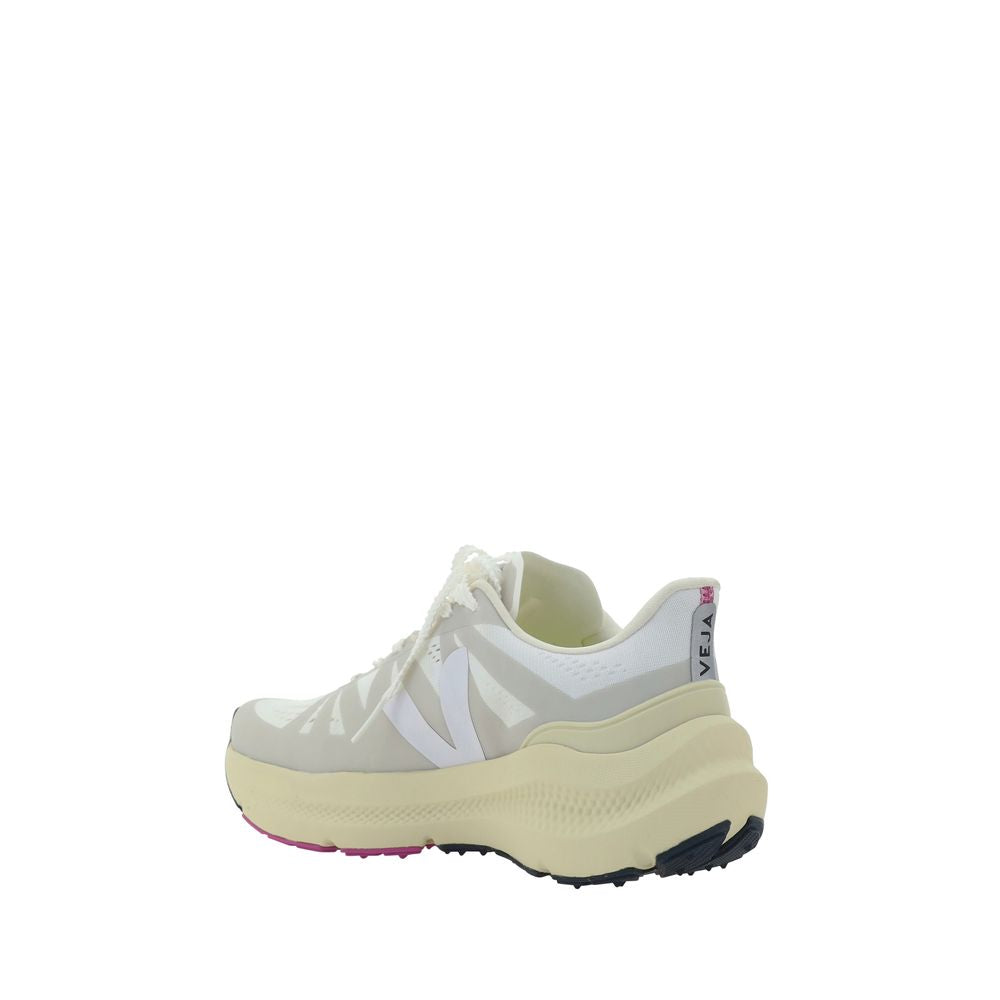 Veja White Polyester Athletic Sneakers