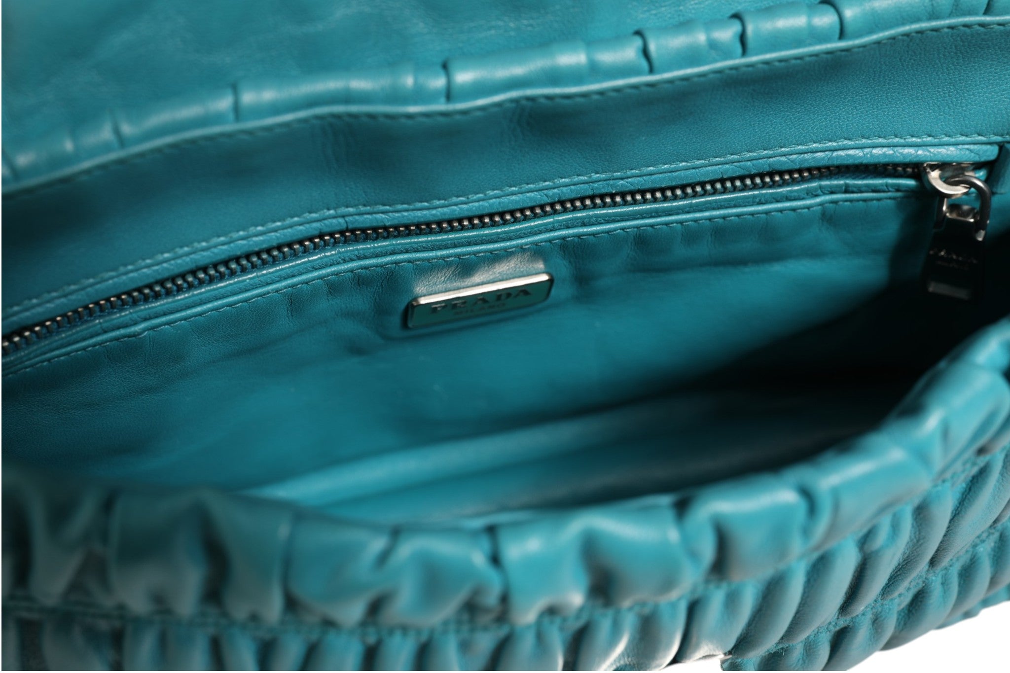 Prada Nappa Gaufre Flap Bag