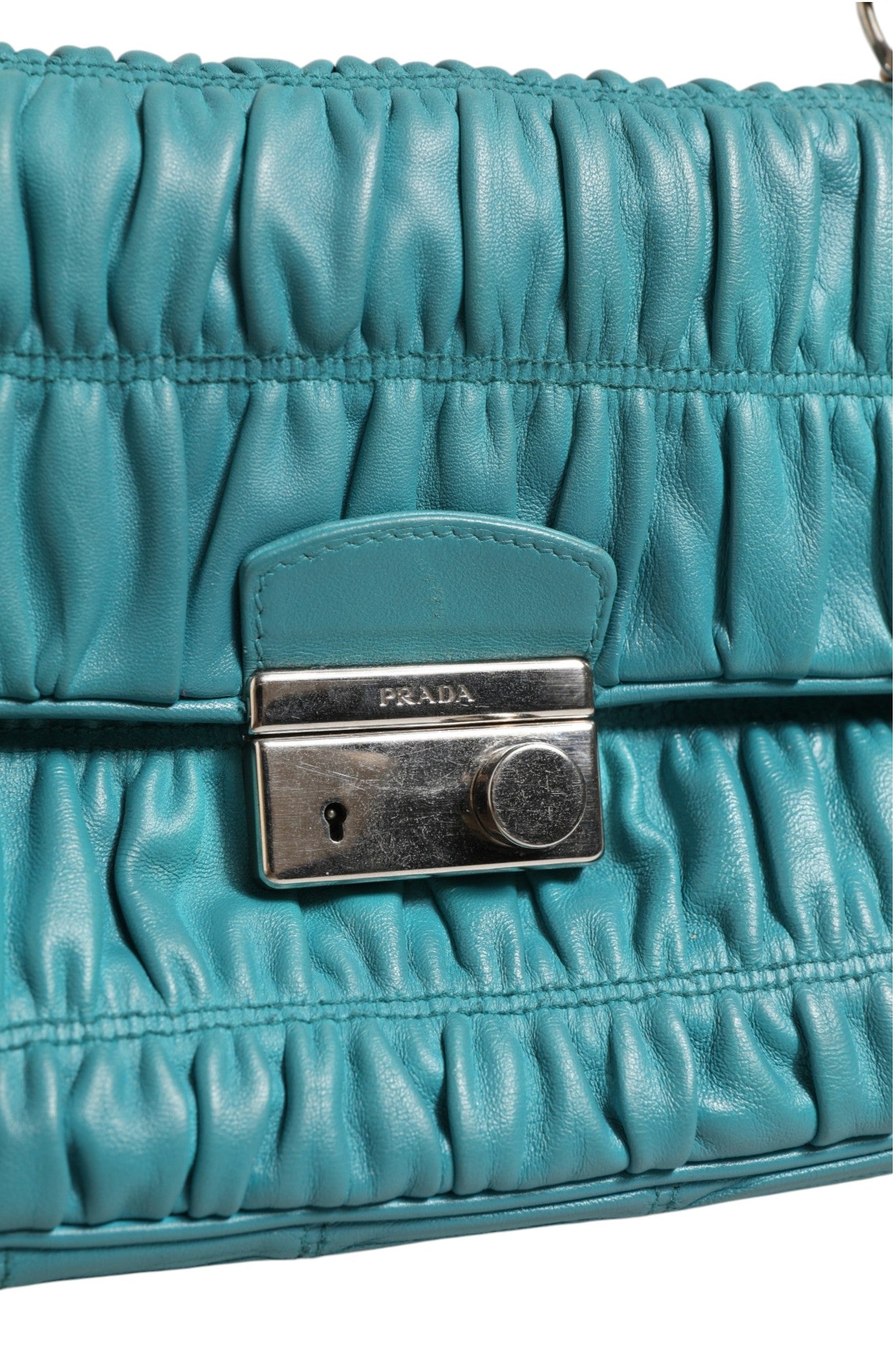 Prada Nappa Gaufre Flap Bag