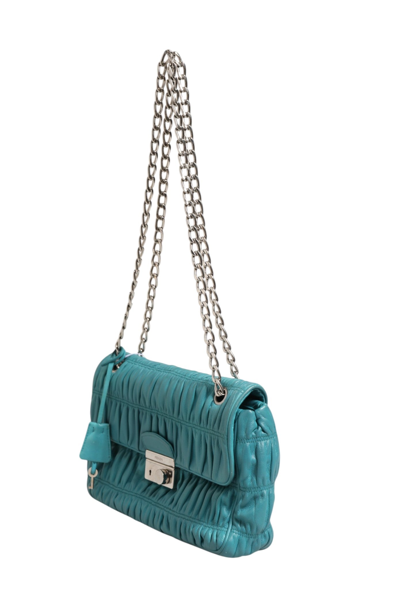 Prada Nappa Gaufre Flap Bag