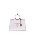 Prada Beige Cotton Shoulder Bag