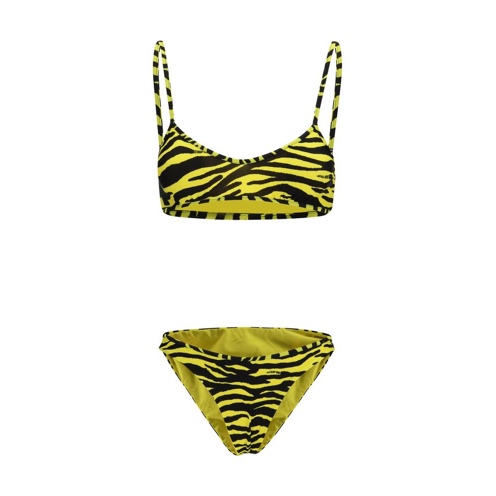The Attico Bicolor Polyamide Bikini