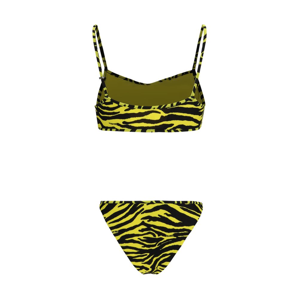 The Attico Bicolor Polyamide Bikini