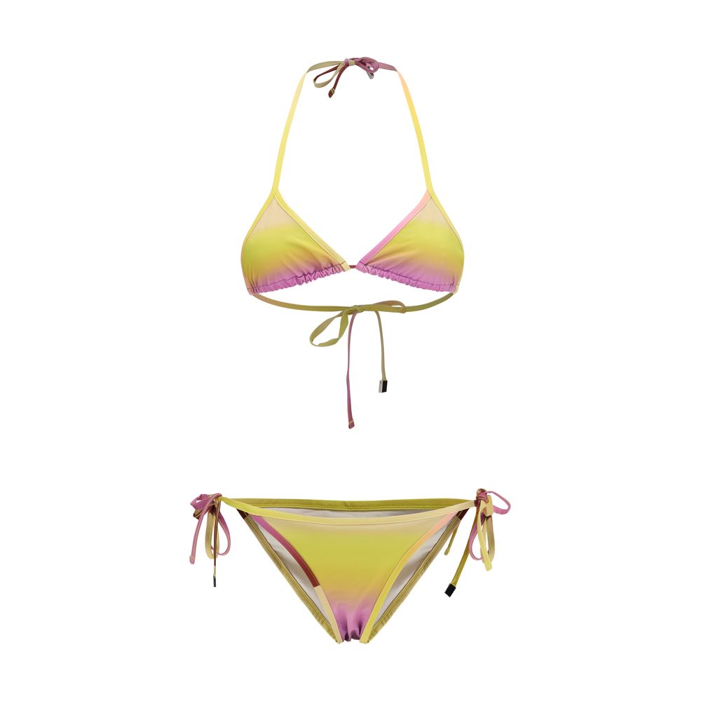 The Attico Multicolor Polyamide Bikini