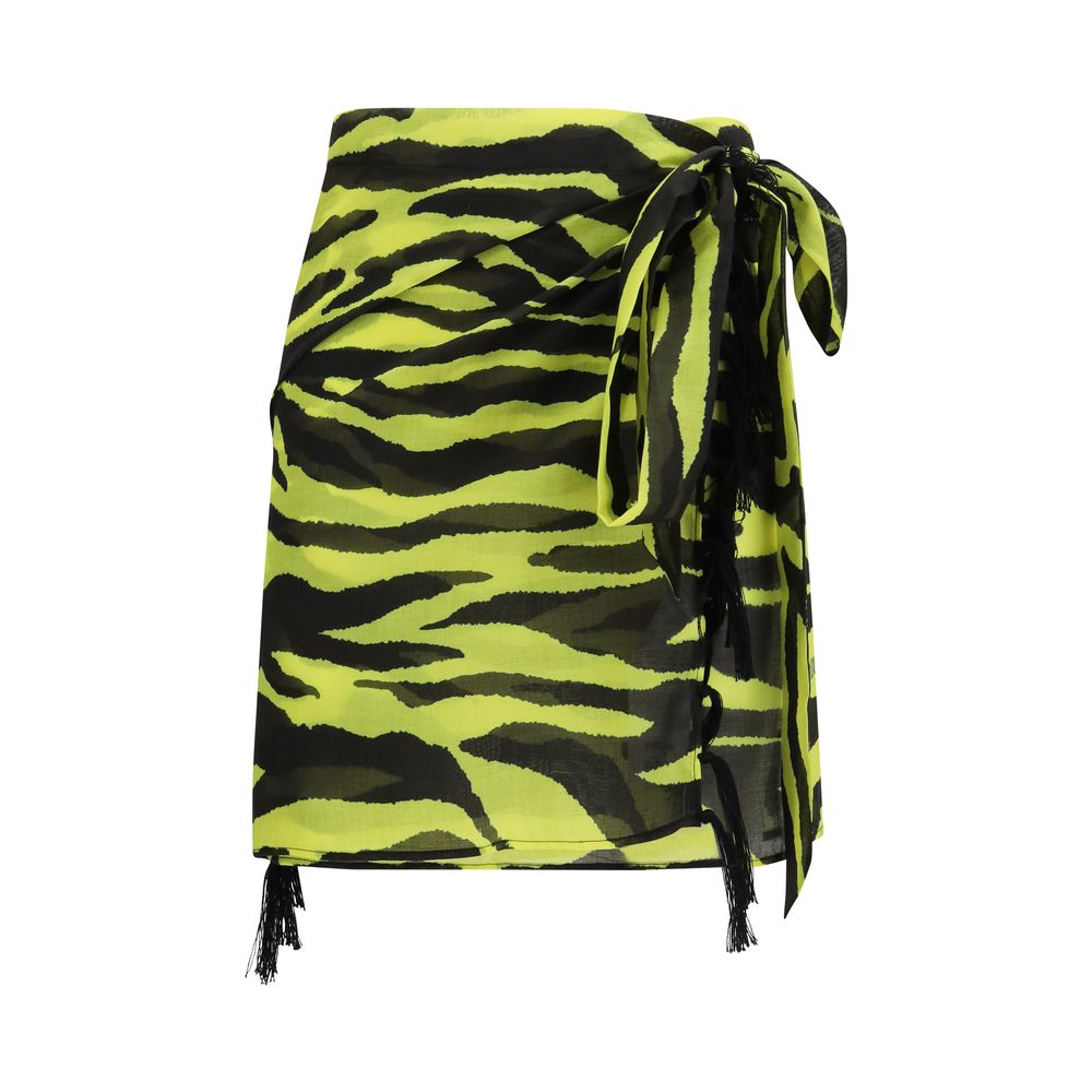 The Attico Bicolor Cotton Cover-Ups