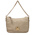 Versace Beige Fabric Handbag