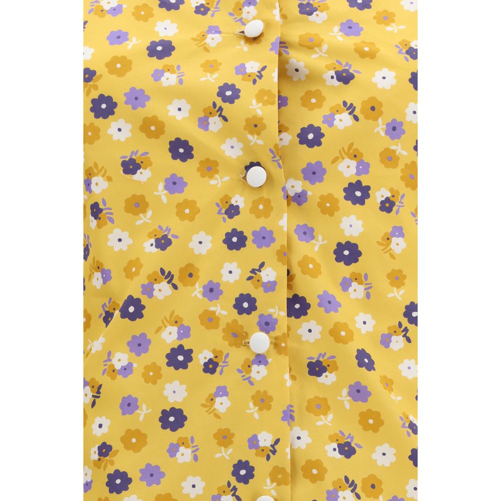 Miu Miu Bicolor Cotton Casual Dress