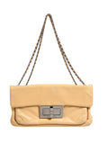 Chanel Beige Lambskin Giant Reissue Mademoiselle Lock Flap Bag