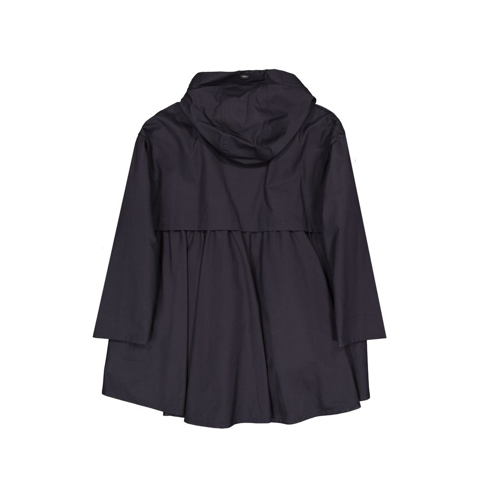 Herno Blue Cotton Shell Jacket