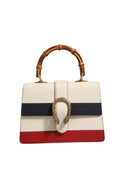 Gucci Dionysus Bamboo Top Handle Bag Colorblock Leather