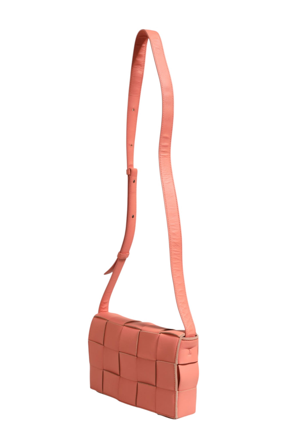 Bottega Veneta Lambskin Maxi Intrecciato Cassette Crossbody Bag