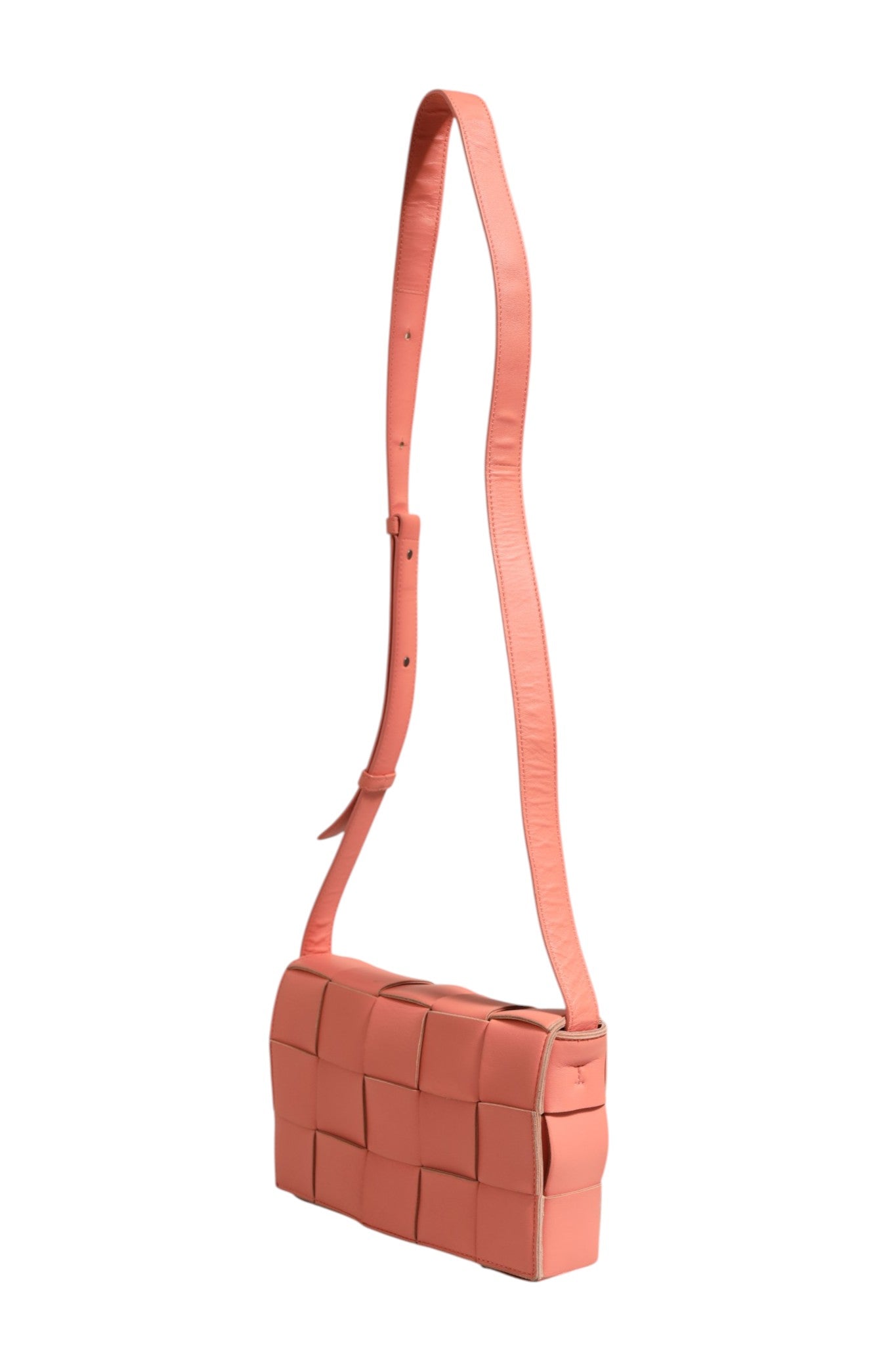 Bottega Veneta Lambskin Maxi Intrecciato Cassette Crossbody Bag