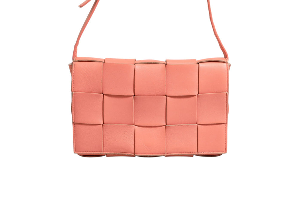Bottega Veneta Lambskin Maxi Intrecciato Cassette Crossbody Bag