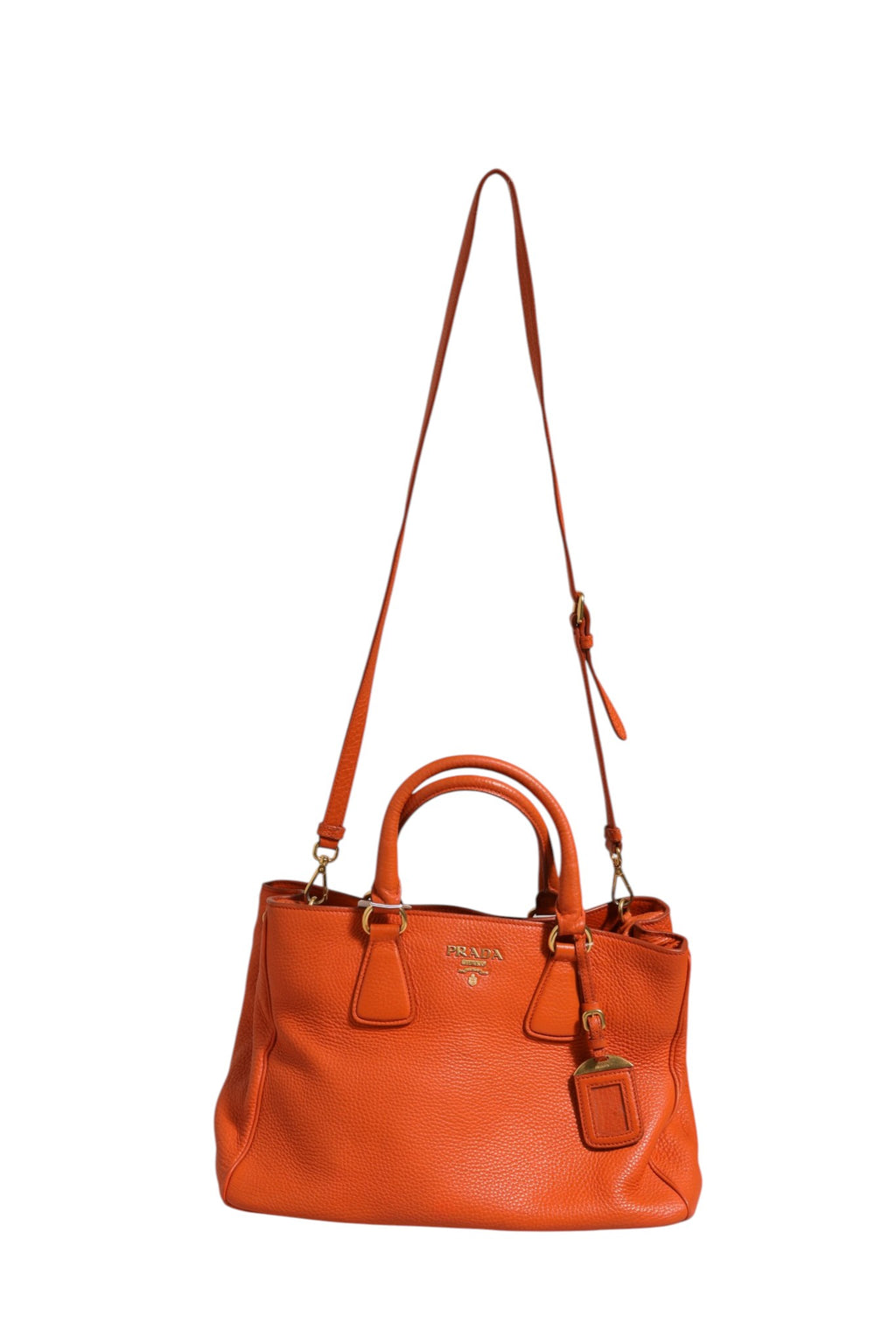 Prada Vitello Daino Leather Tote Bag