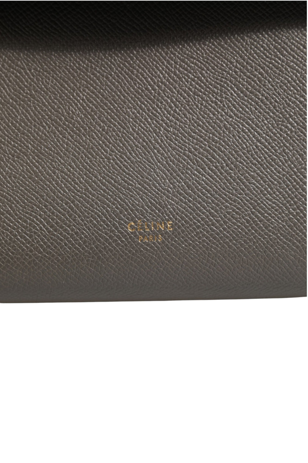 Celine Nano Belt Bag in Grained Calfskin Grey